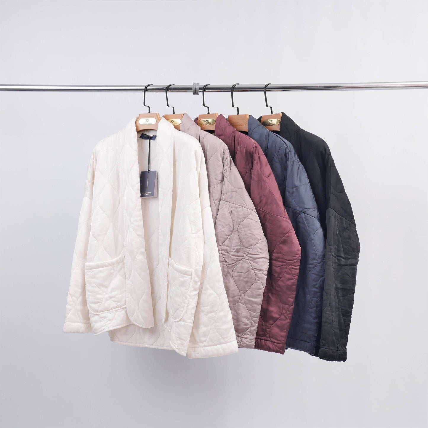 Veste matelassée satinée KD7903VS